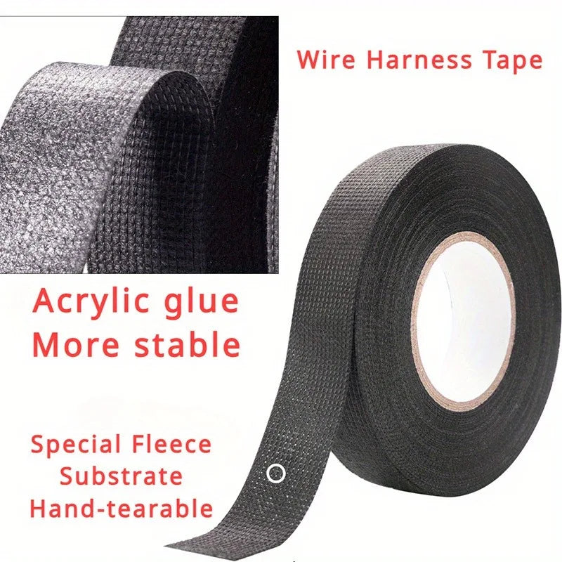 Automotive Wiring Harness Flannel Tape Insulating Tape Thickened High Viscosity Electronic Wire Automotive High Temperature