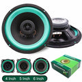 4/5/6.5 Inch Universal Car Coaxial Speakers Hifi Automotive Audio Full Range Frequency Subwoofer Enhanced Car Stereo Sound