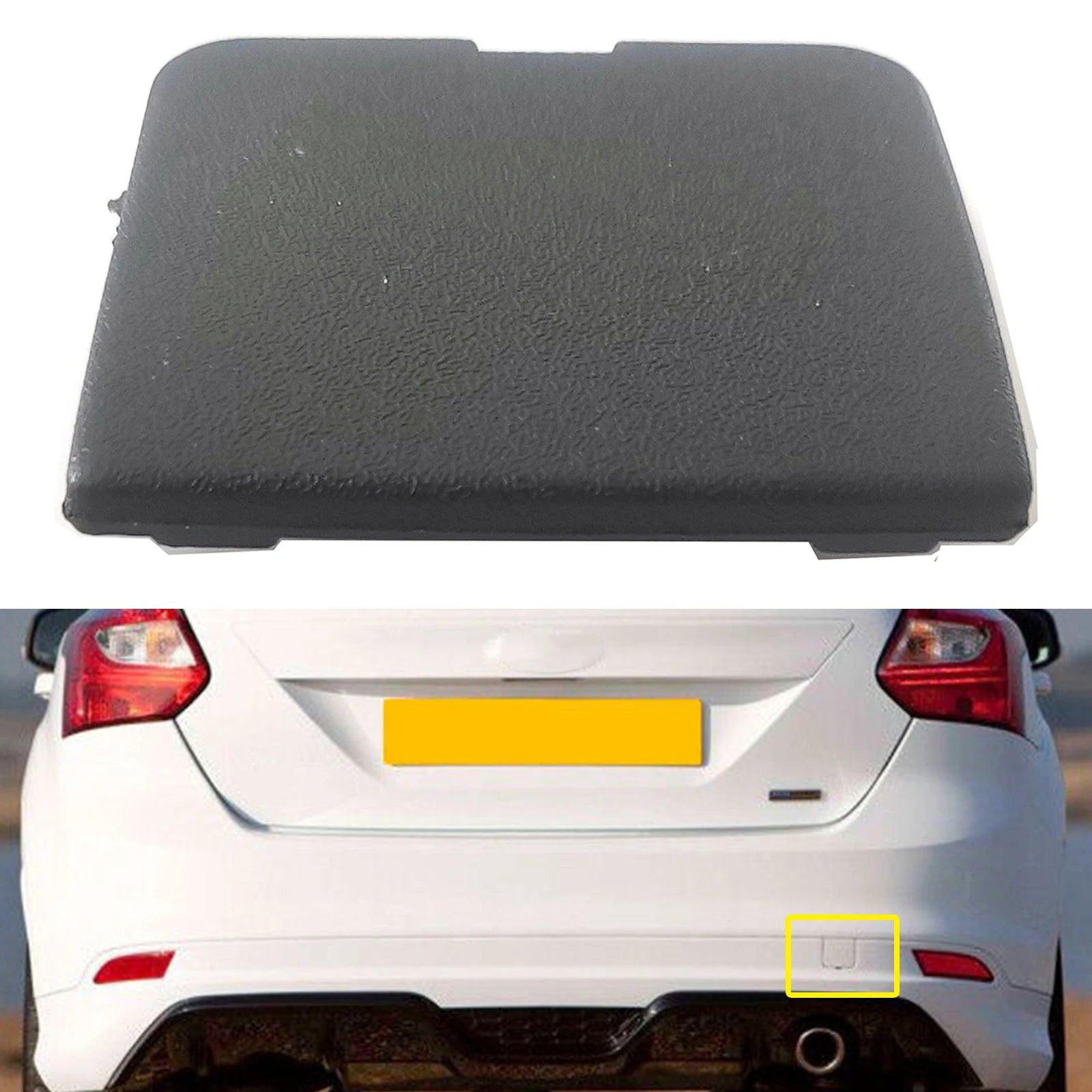 Car Parts Bumper Trailer Hook Eye Towing Cover Cap for Ford Focus Mk3 2014 2015 2016 2017 2018 Car Accessories Car Parts 1872237