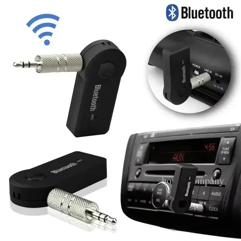 Wireless Bluetooth5.0 Car 3.5Mm Socket Adapter,Aux Bluetooth 5.0 Receiver,Audio Converter Mobile Phone Hands-Free Stereo Adapter