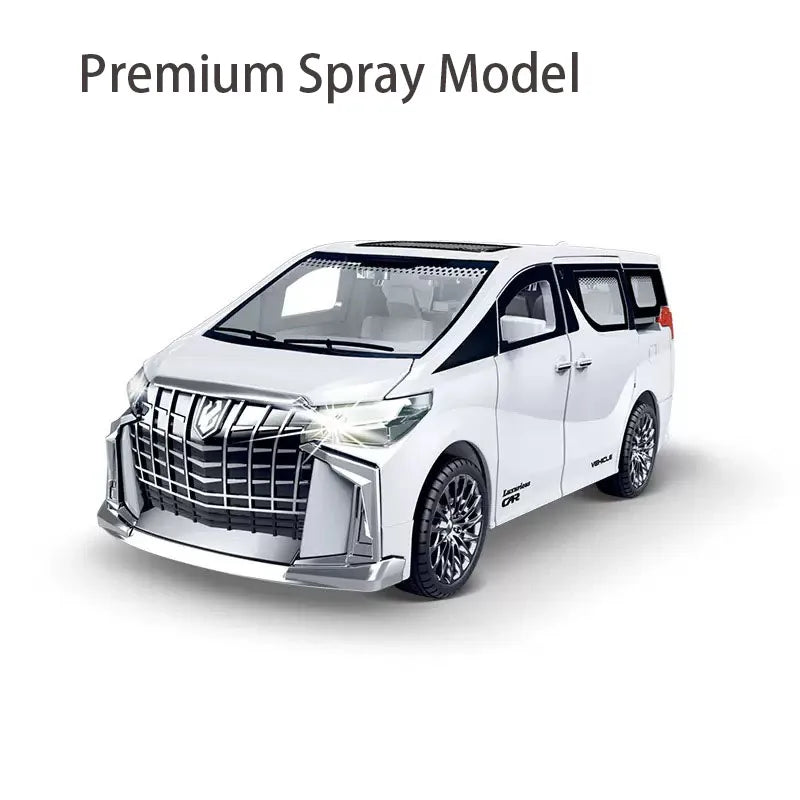 Children'S Inertia Pull-Back Car Toy with Lighting Sound Simulation Commercial Car Model Boy Gift Toy Car Kids Holiday Gift