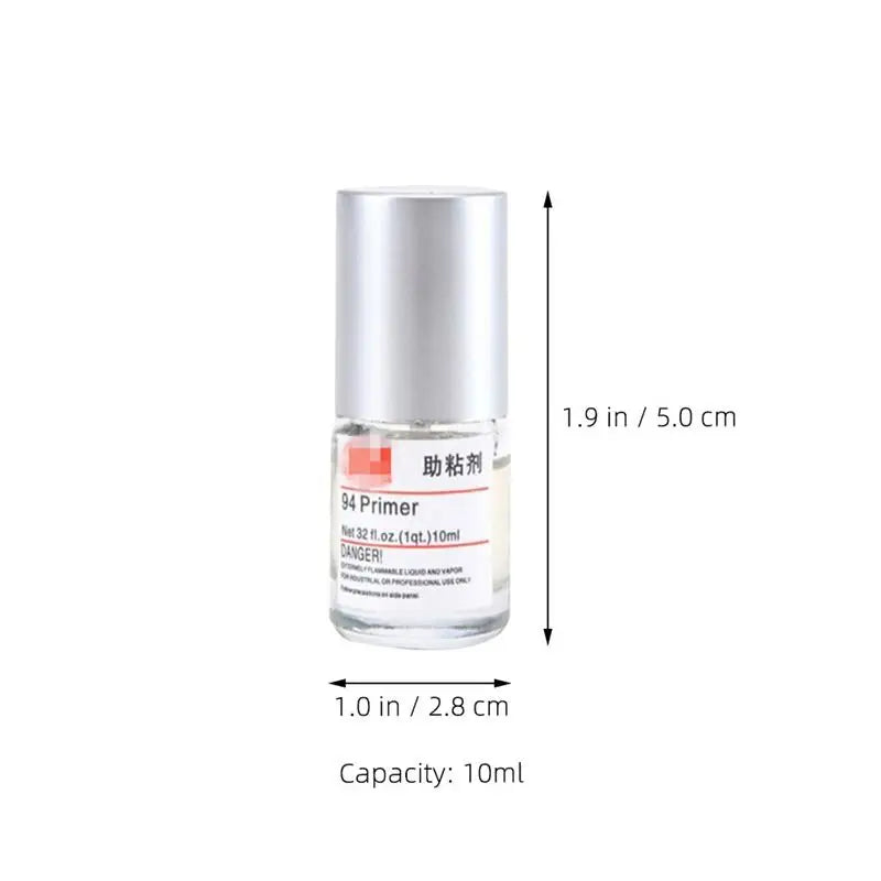 Automotive Tape Primer Adhesive Adhesion Promoter Bonder Automotive Decorative Strip Double-Sided Adhesive Aid 10ML