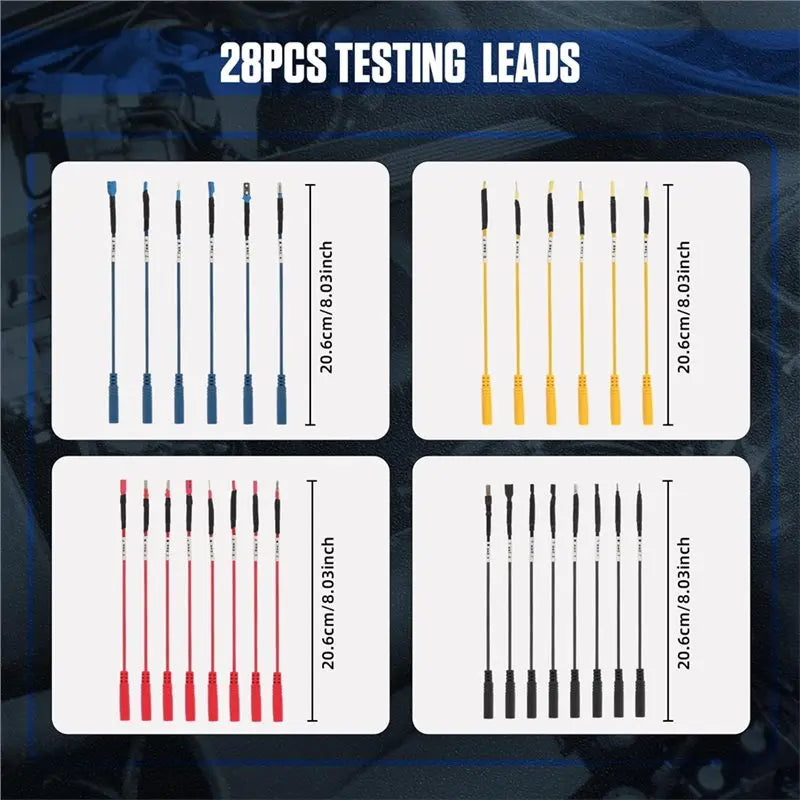 Automotive Connector Testing Line Automotive Wiring Harness Automotive Diagnostic Tools Multimeter Test Leads