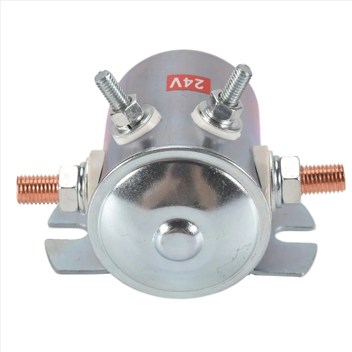 #20T Automotive Parts & Accessories,200A 24V Contactor DC High Current Automotive Forklift Relay Isolator (Silver)