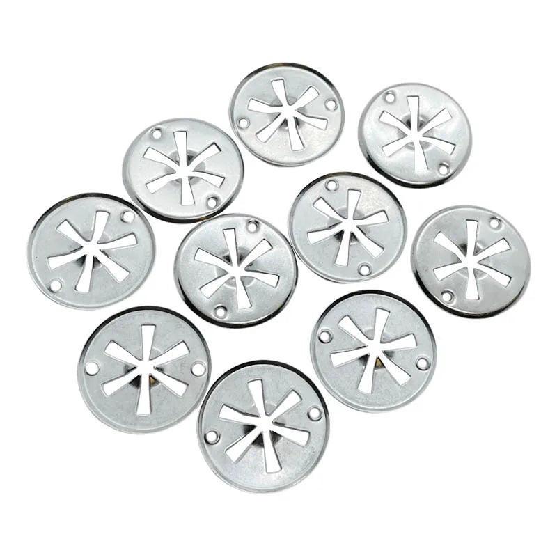 Car Seat Metal Clamping Plate Washer Cover Mounting Clips Heat Shield Insulation Gasket Pad Fixing Buckle for Audi Ford Skoda VW