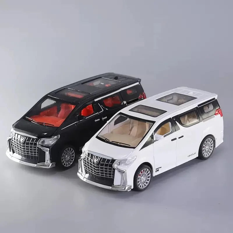 Children'S Inertia Pull-Back Car Toy with Lighting Sound Simulation Commercial Car Model Boy Gift Toy Car Kids Holiday Gift