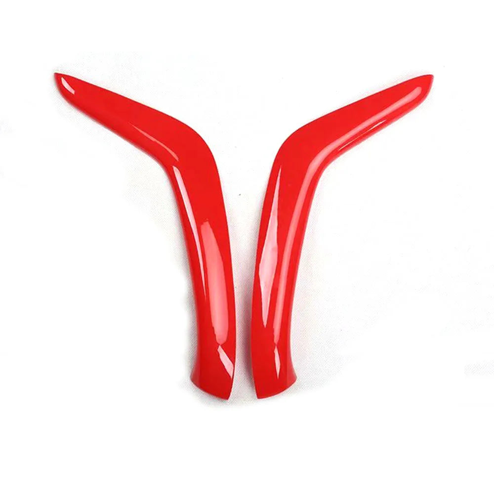Car Interior Door Handle Decoration Strips Trim for Ford Fiesta 2009-2013 Auto Parts Styling ABS Accessory