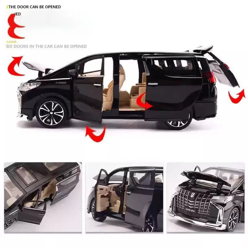 Children'S Inertia Pull-Back Car Toy with Lighting Sound Simulation Commercial Car Model Boy Gift Toy Car Kids Holiday Gift