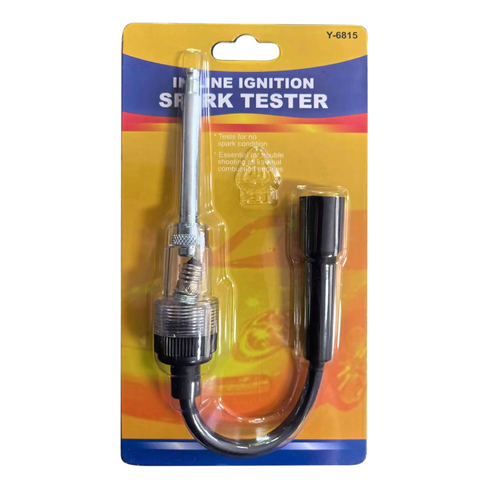 Automotive Spark Plug Tester Convenient to Use Metal Connectors Ignition Tester for Automotive Car Lawnmower