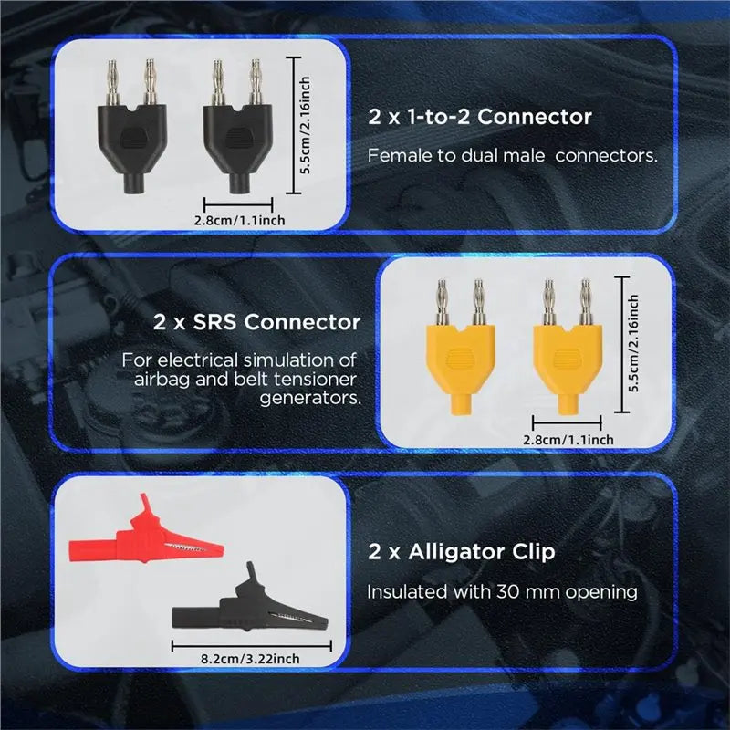 Automotive Connector Testing Line Automotive Wiring Harness Automotive Diagnostic Tools Multimeter Test Leads