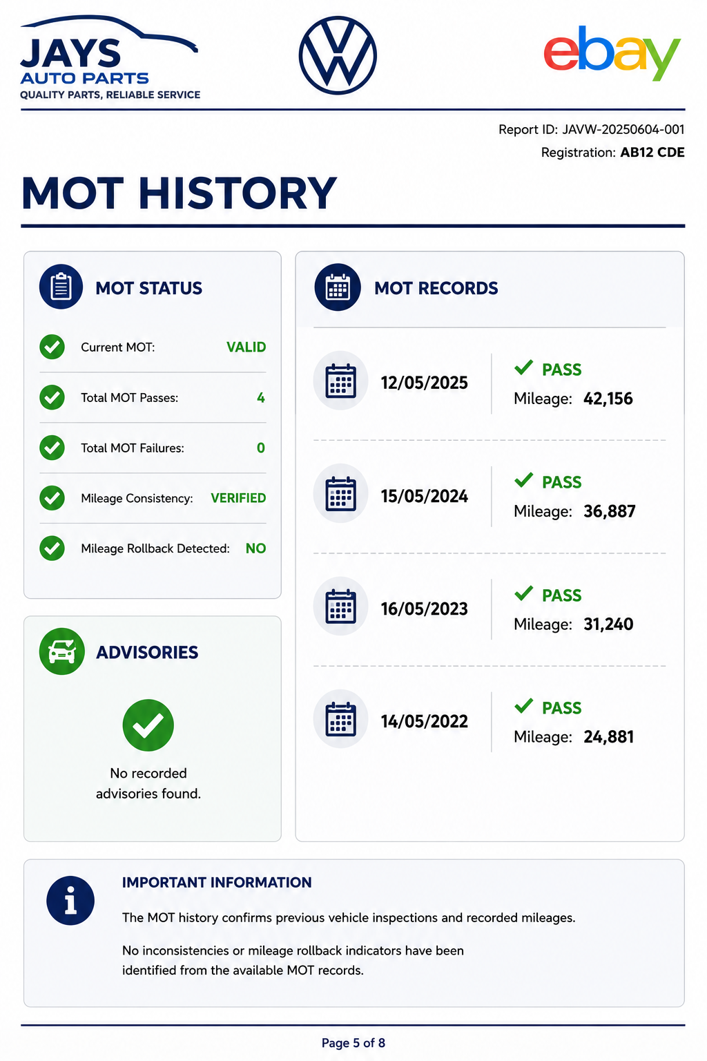 VIN Lookup & Full Vehicle History Report