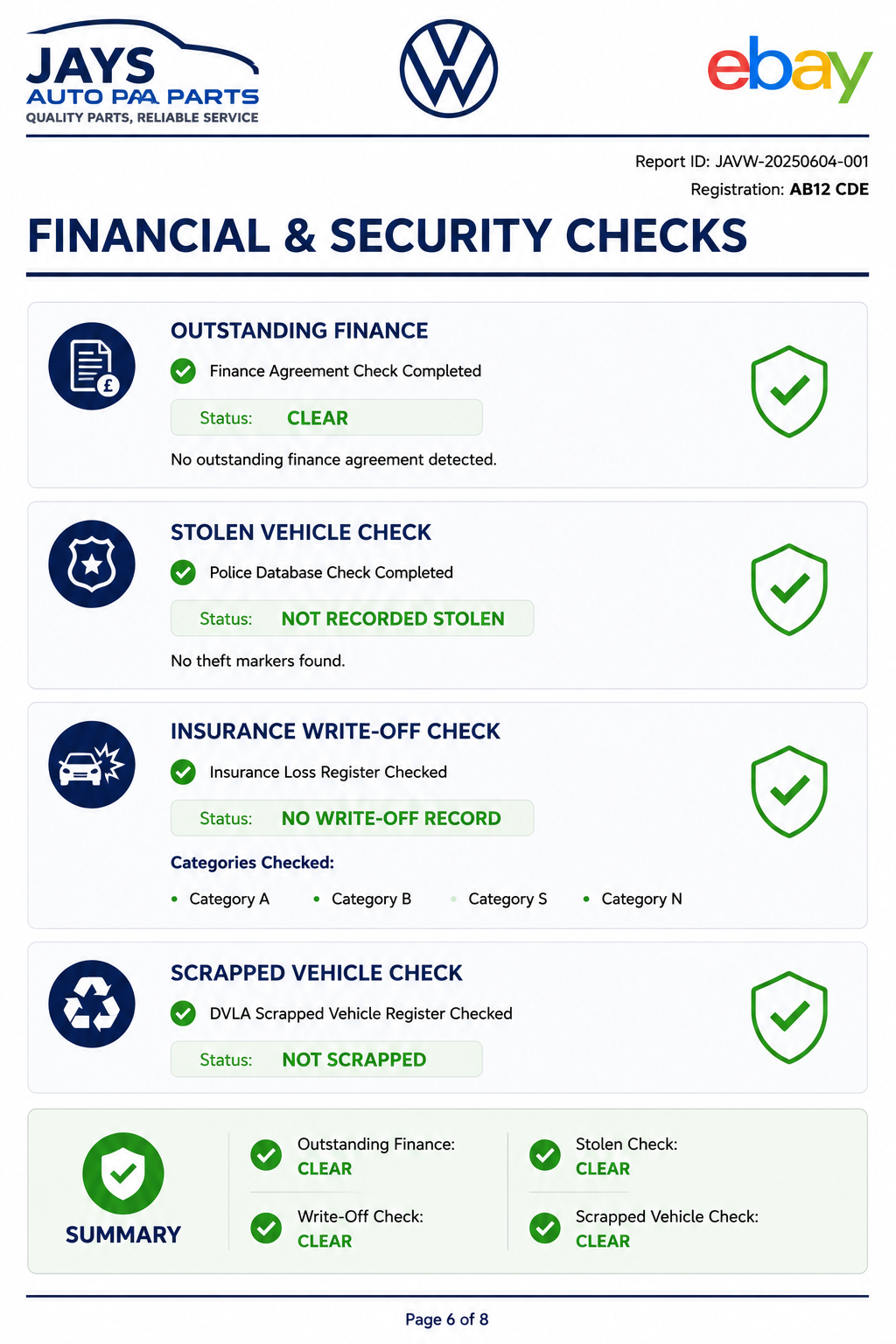 VIN Lookup & Full Vehicle History Report
