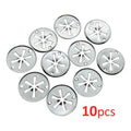 Car Seat Metal Clamping Plate Washer Cover Mounting Clips Heat Shield Insulation Gasket Pad Fixing Buckle for Audi Ford Skoda VW