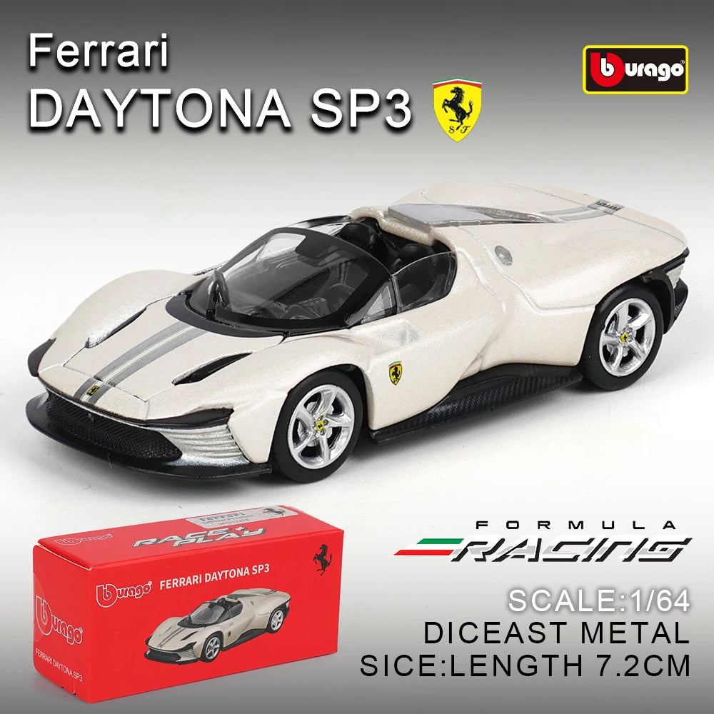 1: 64 Ferrari Series Multiple Choices SP3 812 ENZO F40 F12TDF SF90 458 Car Die Casting Model Children'S Gift Toy