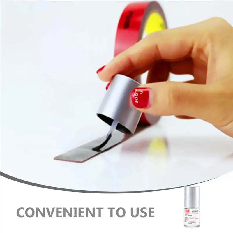 Automotive Tape Primer Adhesive Adhesion Promoter Bonder Automotive Decorative Strip Double-Sided Adhesive Aid 10ML