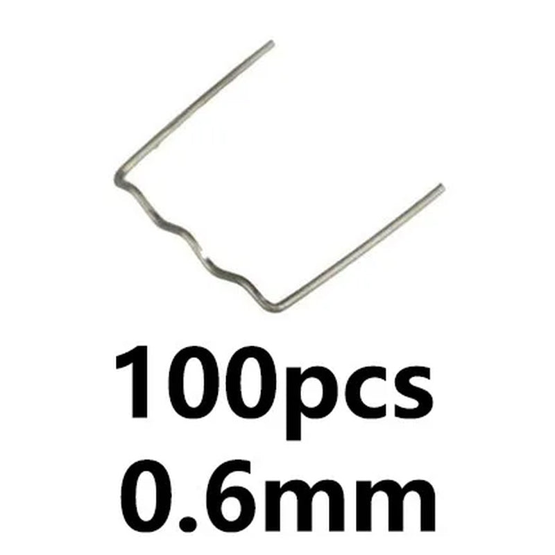 100-600Pcs Auto Plastic Repair Welding Nails Car Bumper Repair Welded Stud Precut Wave Nails Machine Welding Hot Stapler
