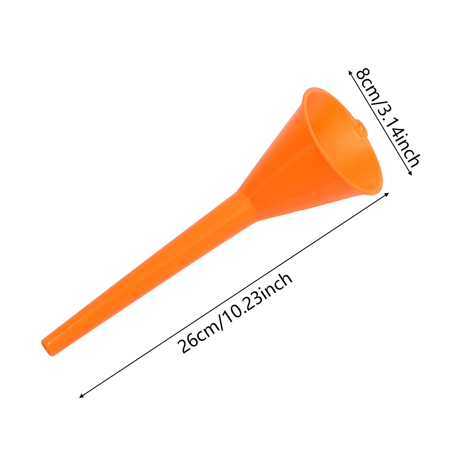 Automotive Plastic Funnel Set Wide Mouth Fuel and Oil Multi-Use Flexible Right Angle Funnels for Water Coolant and Engine Oil