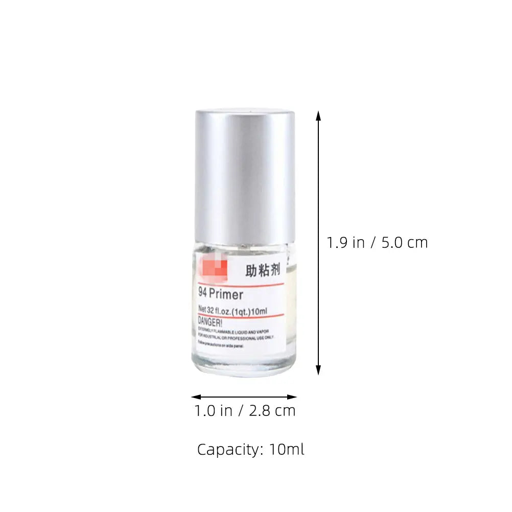 Automotive Tape Primer Adhesive Adhesion Promoter Bonder Automotive Decorative Strip Double-Sided Adhesive Aid 10ML