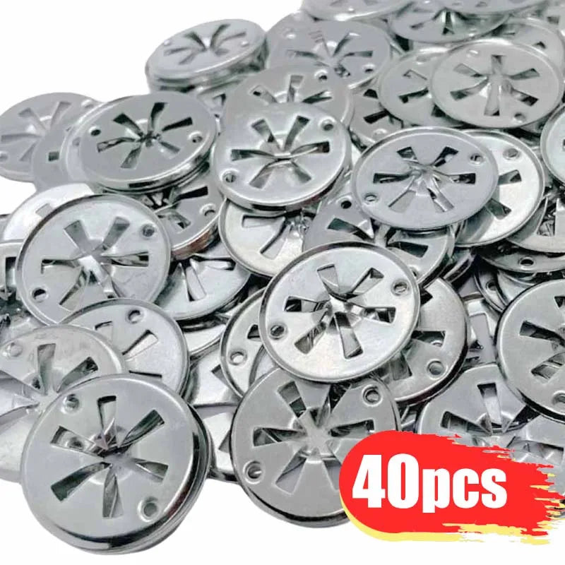 Car Seat Metal Clamping Plate Washer Cover Mounting Clips Heat Shield Insulation Gasket Pad Fixing Buckle for Audi Ford Skoda VW