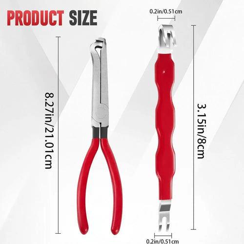 2Pcs Automotive Electrical Terminal Connector Separator Removal Tool Automotive Wiring Harness Plug Removal Separation Tools