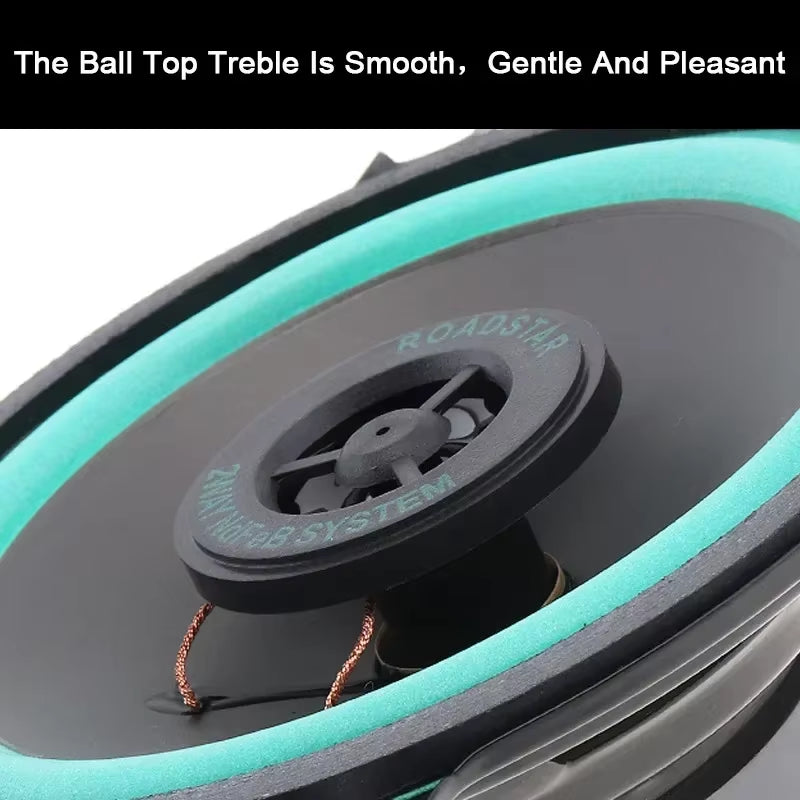 4/5/6.5 Inch Universal Car Coaxial Speakers Hifi Automotive Audio Full Range Frequency Subwoofer Enhanced Car Stereo Sound