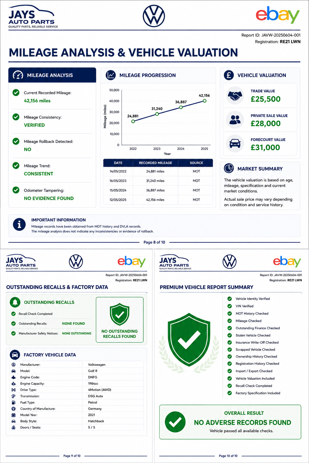 VIN Lookup & Full Vehicle History Report